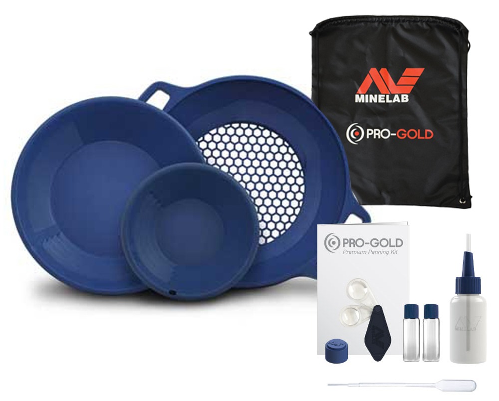 Gebraucht - Minelab Pro-Gold Goldwaschpfannen-Set