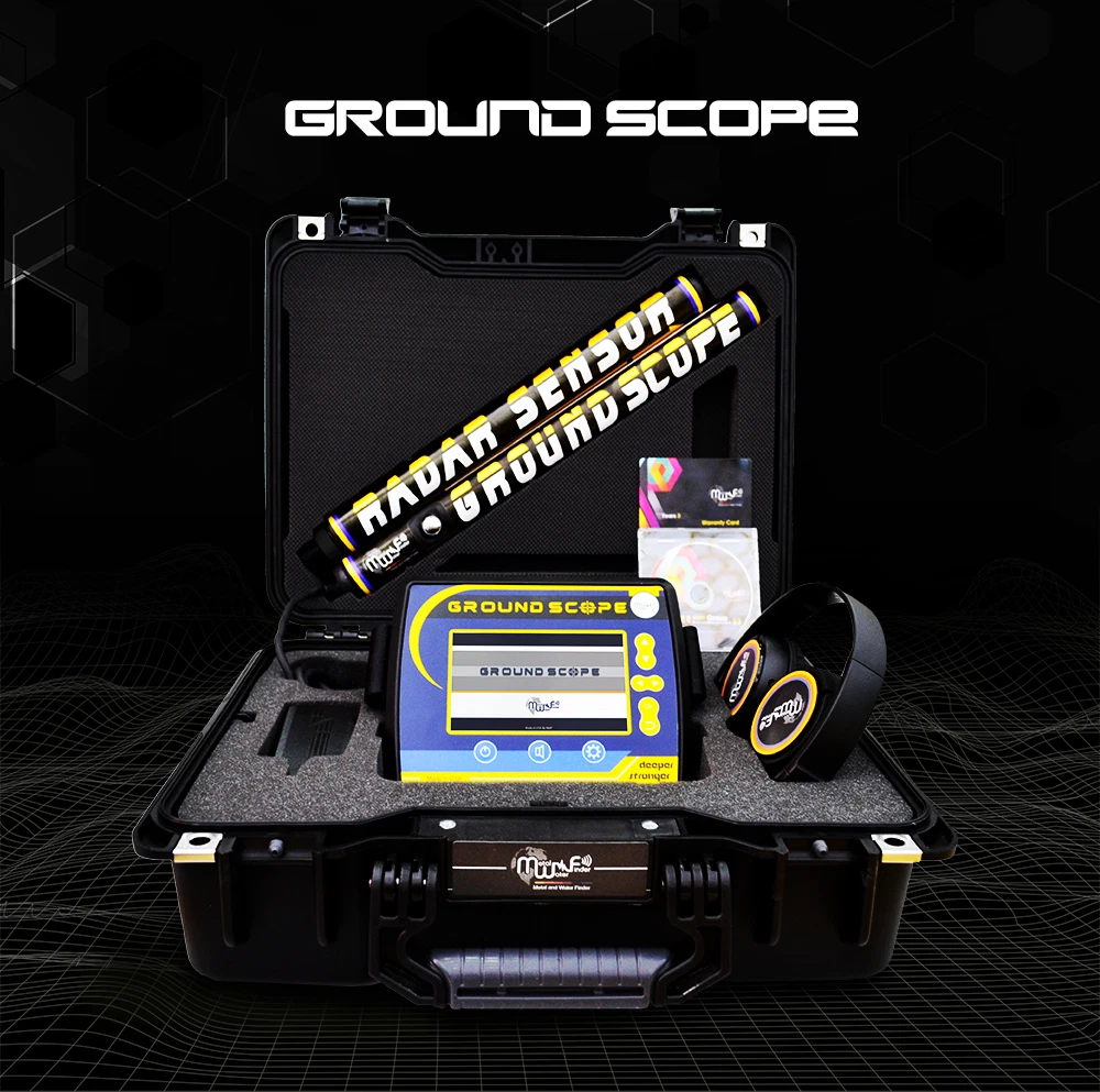 Ground Scope 3D-Bodenscanner Metalldetektor