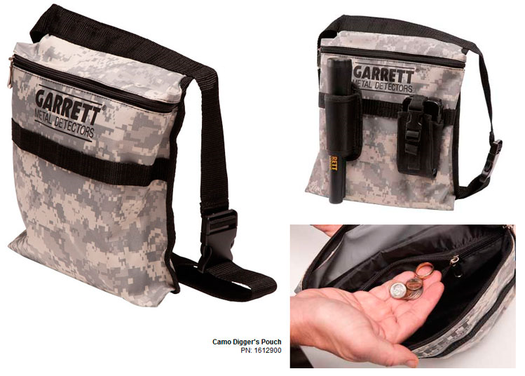 Garrett Camo Pouch Fundtasche