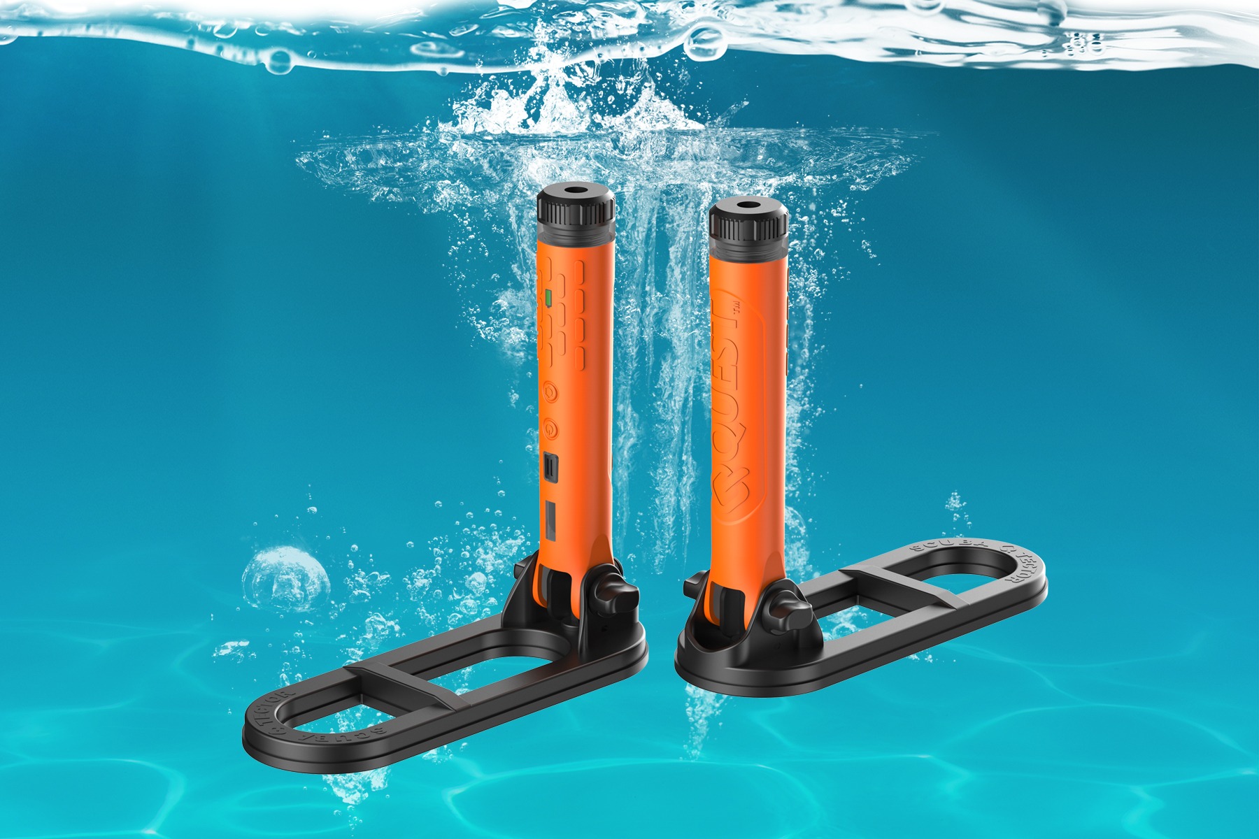 Quest Scuba Tector Pro Unterwasser-Metalldetektor