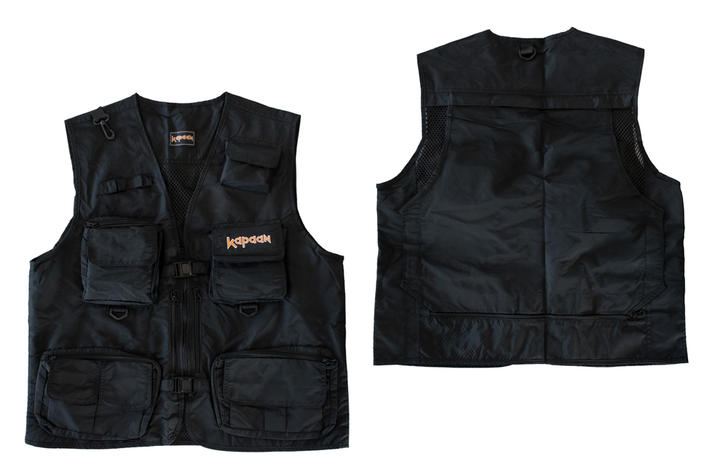 Kapaan Suchweste / Bodywarmer schwarz